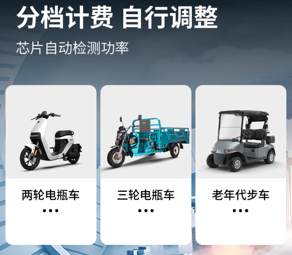 4G智能掃碼充電插座2路 戶外小區(qū)電瓶電動(dòng)車充電樁家用刷卡